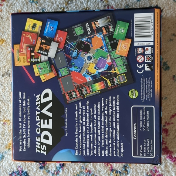 The Captain Is Dead AEG Boardgame - Picture 2 of 6